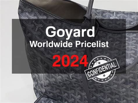 goyard artois alibaba|goyard price list paris.